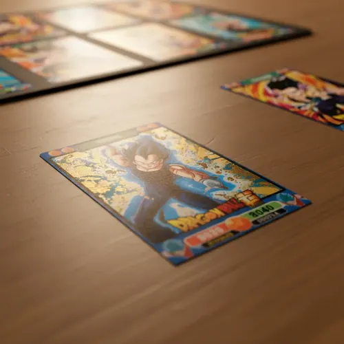 Kit 100 Cards Dragon Ball Z - 25 Pacotinhos Figurinhas Goku