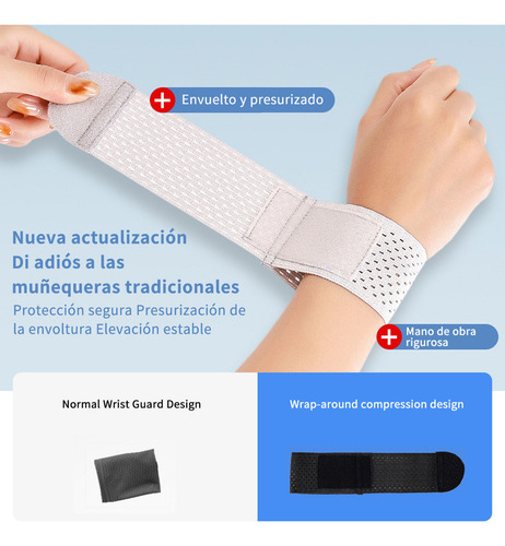 De Par Polainas Munequeras Gym Elastic Transpirablesmuchas G