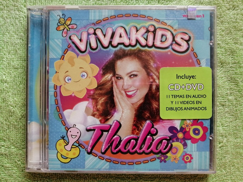 Eam Cd + Dvd Thalia Viva Kids 2013 Album Debut Infantil