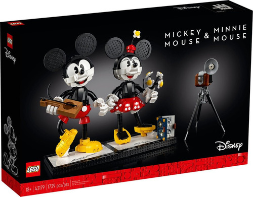 Lego Disney 43179 Bloques Mickey Mouse Y Minnie Mouse