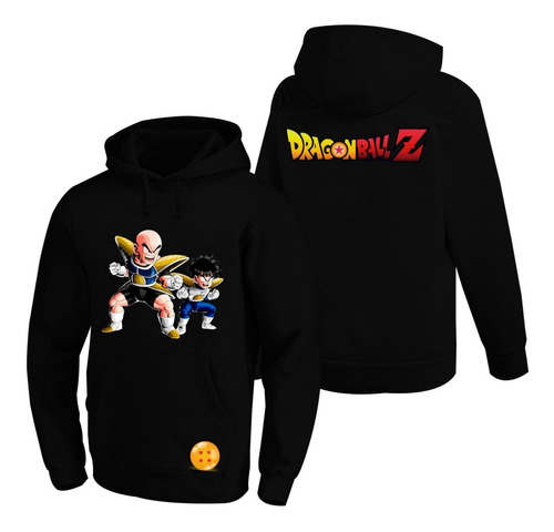 Sudadera De Dragon Ball Z Gohan Y Krilin Con Traje Saiyajin