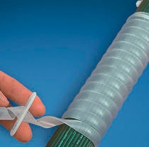 Organizador Espiral De Cables Blanco 9mm 10 Mts Dexson