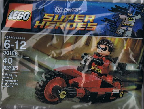 Ciclo De Los Superhéroes De Lego Robin Y Redbird (30166)