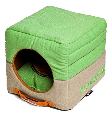 Touchdog 'vintage Squared' Cama Plegable 2 En 1 Convertible