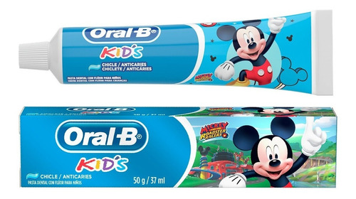 Oral B Kids Pasta Dental Fluor Para Niños Mickey 50gr Local