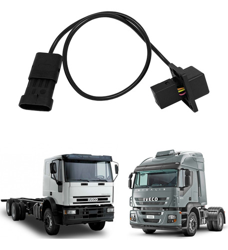 Interruptor Sensor Da Luz Freio Stralis Tector Eurocargo Cur