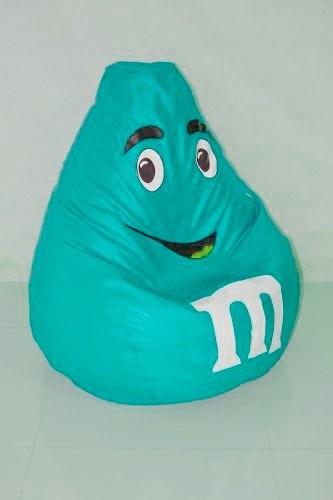 Puff   Pera M&m Eco-cuero