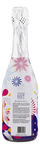 Sidra Brasileira Zero Álcool Campo Largo Festy Garrafa 660ml