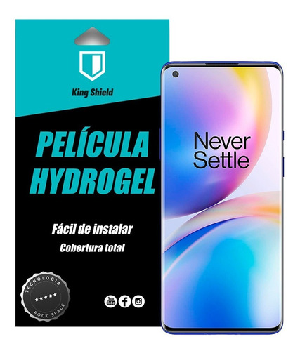 Imagem 1 de 7 de Película Oneplus 8 Pro Kingshield Hydrogel Cobertura Total