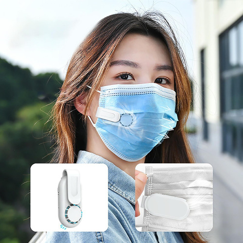Usb Air Facemask Fan Facilita La Respiración Accesorios