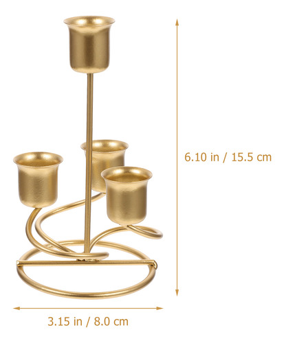Adhesivos Exquisitos Candelabros Con Soporte De Hierro