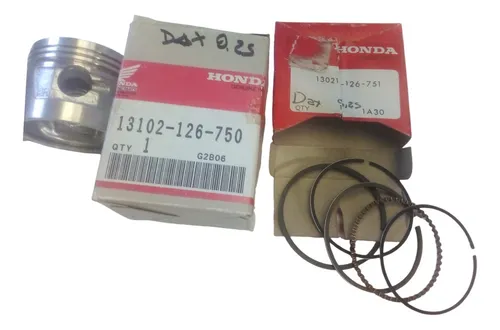 Pistón Y Aros 0.25 Honda Dax St 70 Original 13102-126-750
