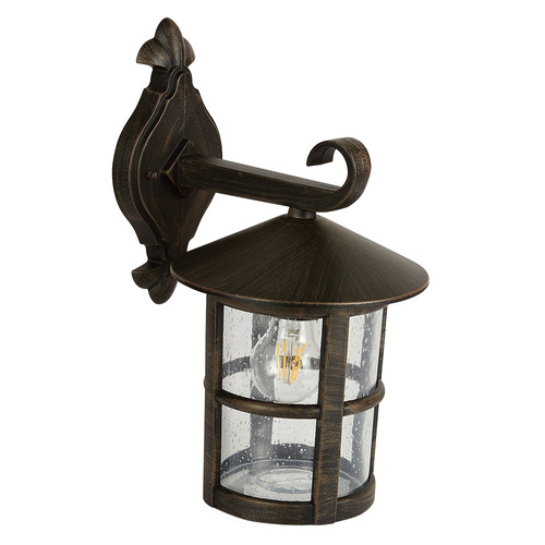 Lampara Decorativa Farol Sarajevo E27 Bronce 26w Tecnolite