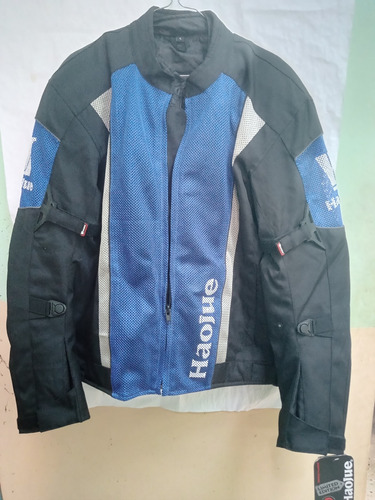 Chaqueta De Motorizado Modelo Haojue Con Protección 