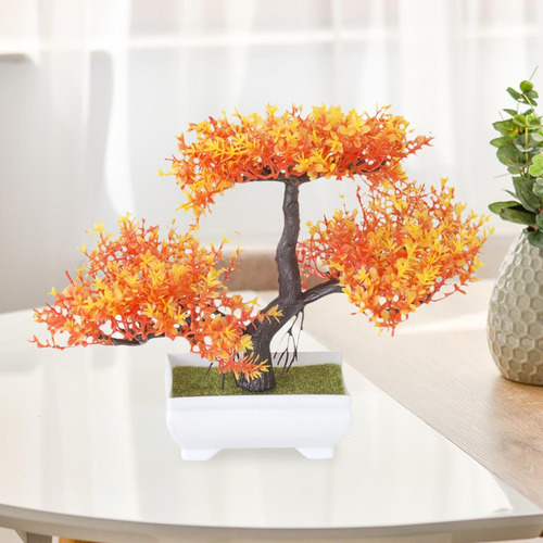 Bonsái Artificial, Planta Falsa Para Estantería