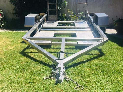 Trailer Para Cuatriciclo En Acero Inoxidable