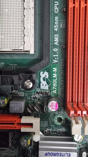 Mother Ecs A780lm-m Am3 95w Tdp Ddr3 Anda Todo (Usado)