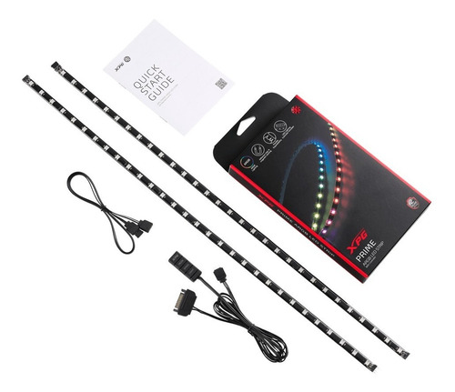 Imagen 1 de 3 de Tira De Led Xpg Prime Argb 5v 600mm Iman De Neodimio