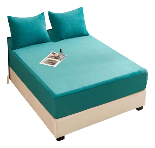 Cubre Colchon Protector Impermeable Plush 1.5 Plazas