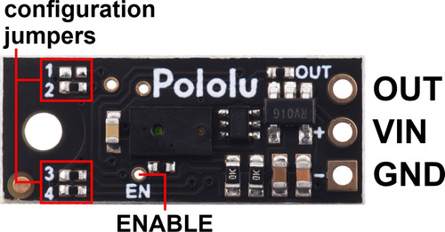 Imagen 4 de 4 de Sensor De Distancia Pololu (salida Pwm Ancho De Pulso) 50cm