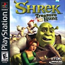 Shrek Trewasure Hunt Juego Original De Playstation 1 Retro