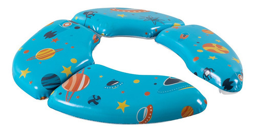 Assento Sanitário Redutor Infantil Fofinho Dobrável Astra Cor Espacial