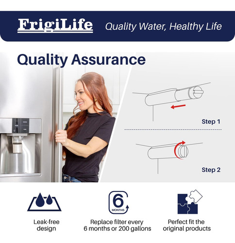 Filtro De Agua Para Refrigerador Compatible Con Frigidair...