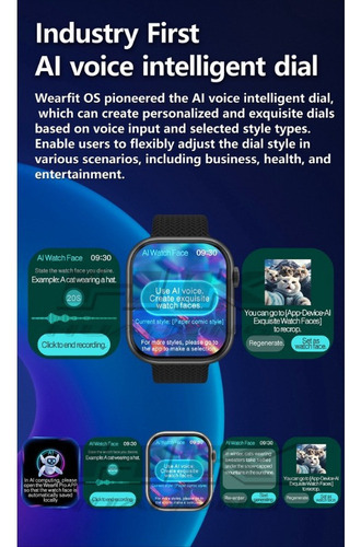 Z Reloj Inteligente Hk9 Pro Plus Nfc De 2 Gb Rom Island Dynami