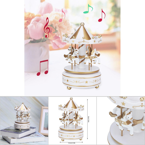 M Carrusel Gift Merry Go Round Music Para Bodas Navideñas
