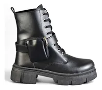 Comprar Botas Borceguís Para Nenas Mujer Eco Cuero 27-40 #sofi