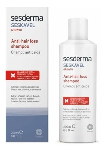 Sesderma Seskavel Shampoo Anti-caída 200 Ml