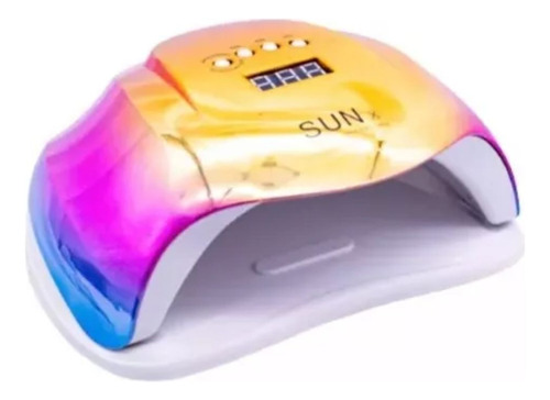 Secador De Uñas Lampara Uv Led 54w Temporizador Colores