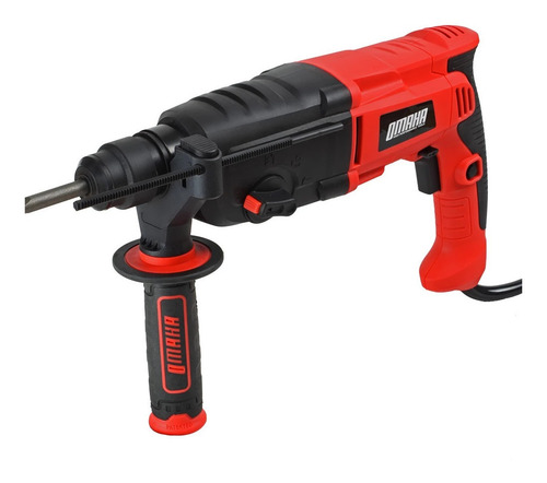 Imagen 2 de 5 de Rotomartillo electroneumático Omaha RM-26PLUS rojo frecuencia de 50Hz con 1050W de potencia 220V-230V