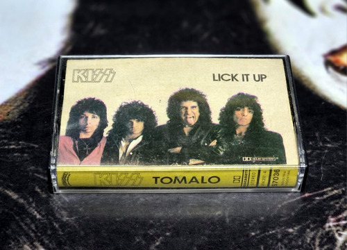 Kiss Cassette Tómalo Lick It Up Nacional De Época Exc Estado