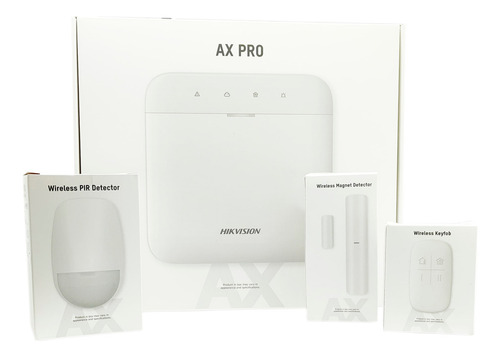 Kit Alarma Inalambrica Hikvision Chip 4g 48 Zonas Wifi Pwa48
