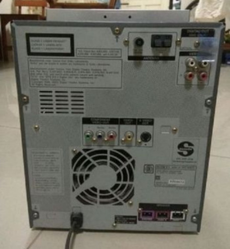 Imagen 4 de 4 de Minicomponente Dvd Sony Hcd Nxm2d