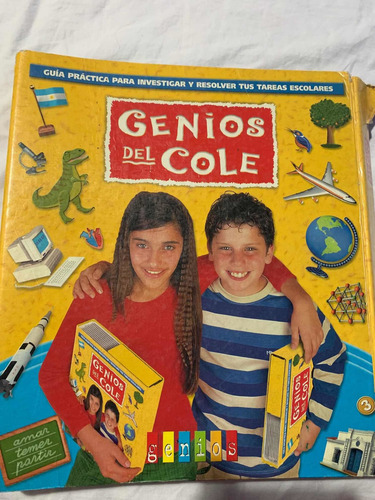Revista Genios Del Cole - Carpeta Con Fascículos (Usado)