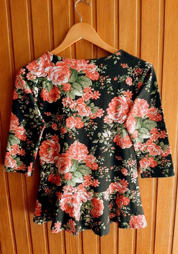 Remera Mangas 3/4 Estampada