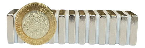 10 Imanes Neodimio 20mm X 20mm X 5mm Biomagnetismo Xto