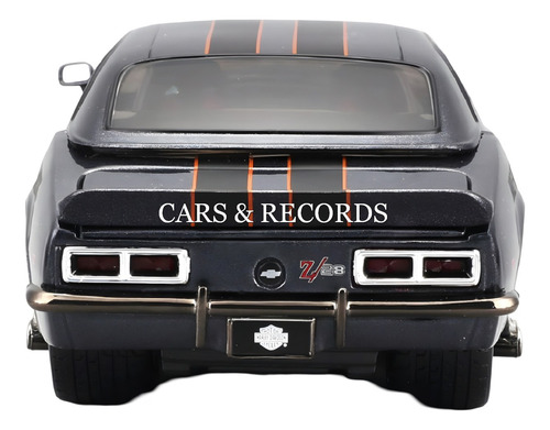 Chevrolet Camaro Z28 1928 - Nuevo Sin Caja - Maisto 1/24 Gris Oscuro