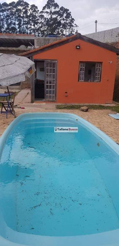 Chácara Com 2 Dormitórios, 1550 M² - Venda Por R$ 477.900,00 Ou Aluguel Por R$ 1.500,00/mês - Pau De Saia - São José Dos Campos/sp - Ch0056