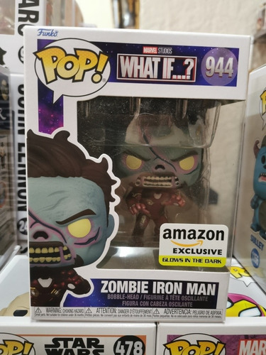 Imagen 3 de 3 de Zombie Iron Man What If Funko Pop Amazon Exc.