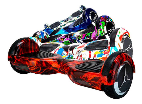 Patineta Electrica Skate Hoverboard Con Agarre Bluetooth