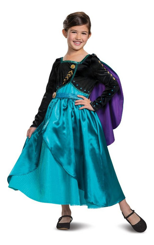 Disfraz Niña Princesa Anna Frozen Talla Xs