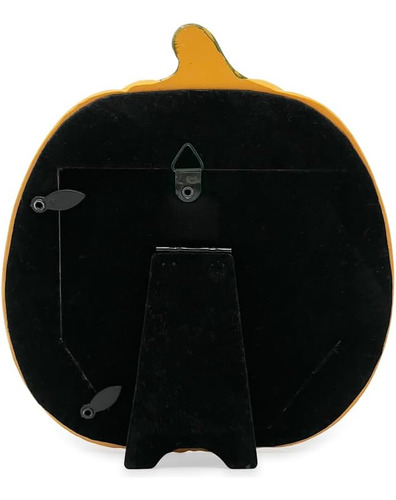 Portarretratos Isaac Jacobs 4x4 De Calabaza De Halloween