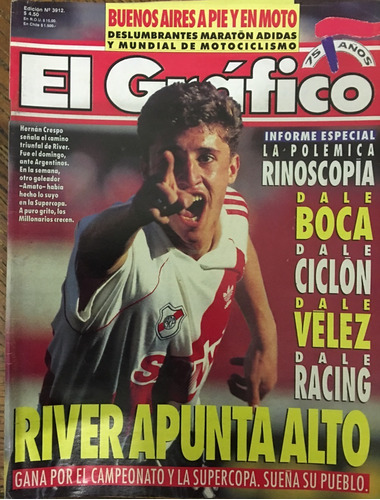El Gráfico, N° 3912 Revista Fútbol Argentino, Cb