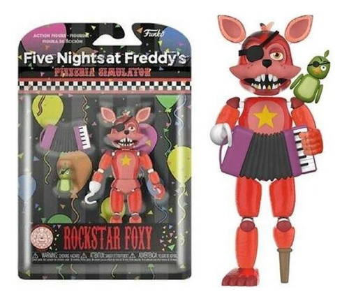 Muñeca articulada Rockstar Foxy - Fnaf - Funko