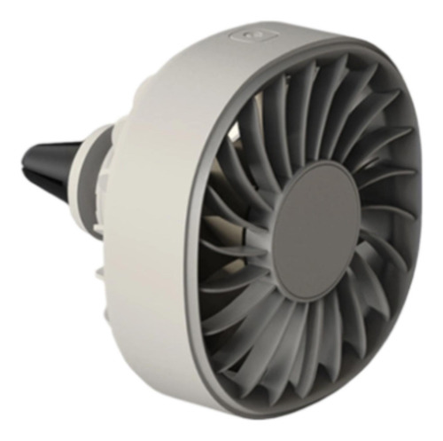 Ventilador De Coche Con 3 Velocidades Y Clip, Caqui