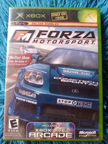 Juego Xbox Clasico Forza Motorsport Original *físico* 
