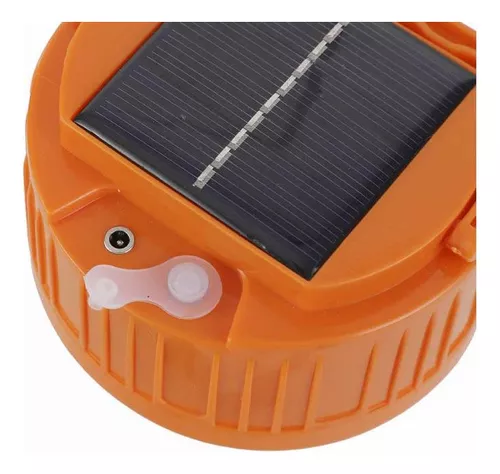 Luz Solar Recargable Farol Led Lampara Camping Colgante